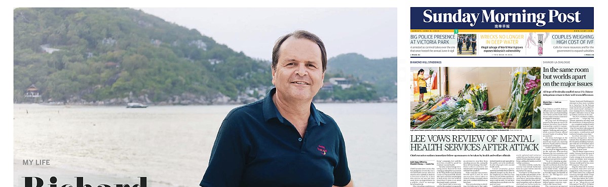 Richard Barrow – Post Magazine cover portrait, June 2023