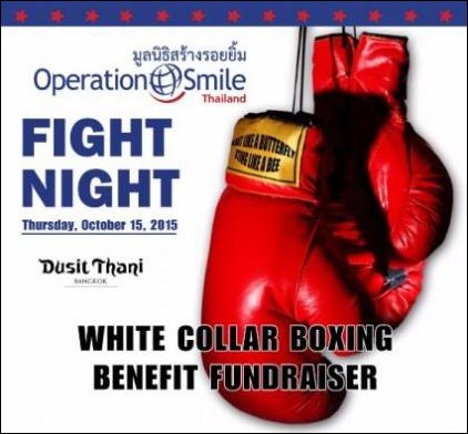 Operation Smile Thailand Hosts “Fight Night!” on 15 October 2015
